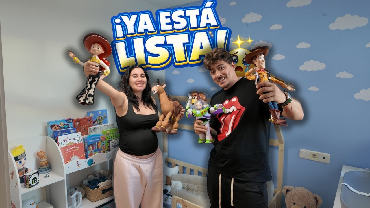 TRANSFORMAMOS COMPLETAMENTE la habitación de nuestro bebé 😭✨ | Resultado final 😨