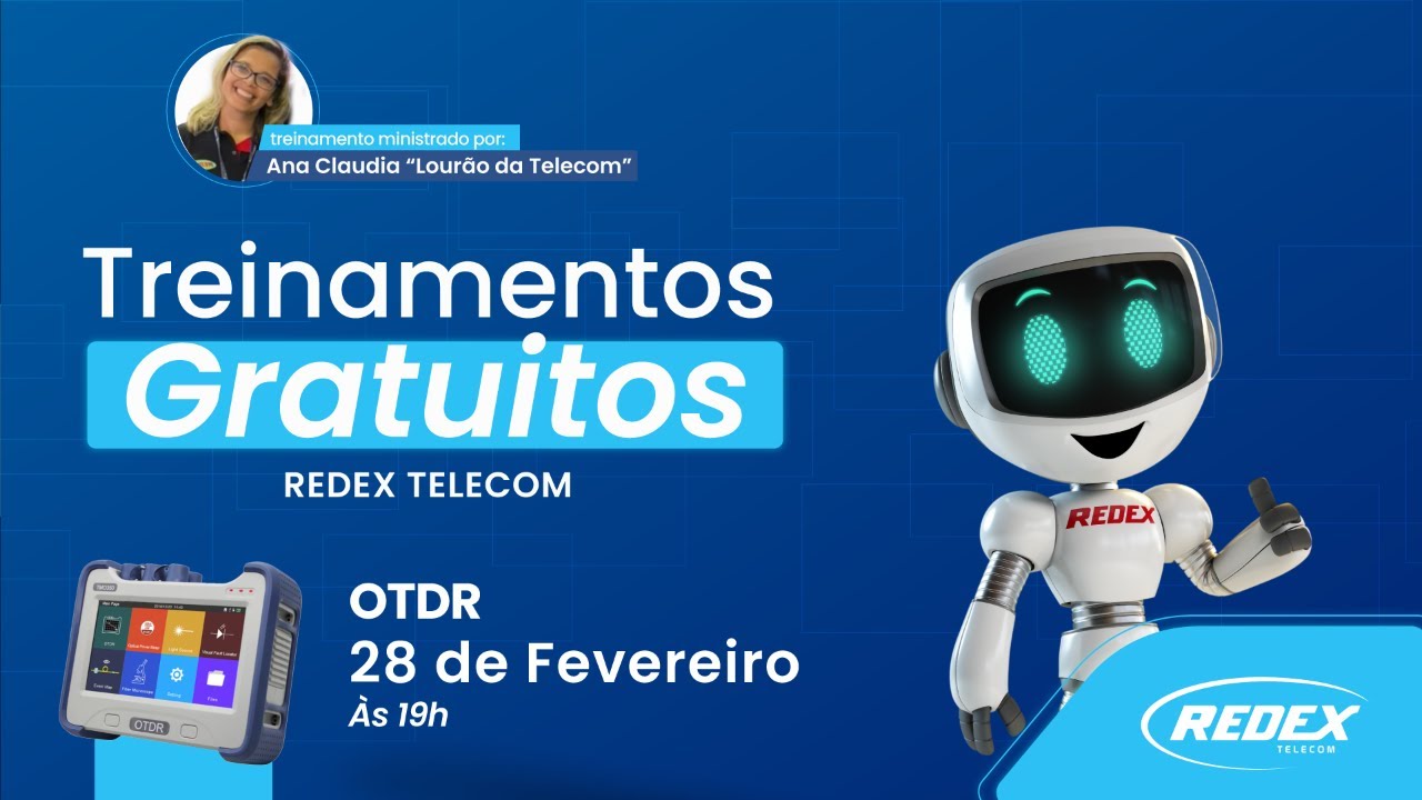 Treinamento online - OTDR - Redex Telecom