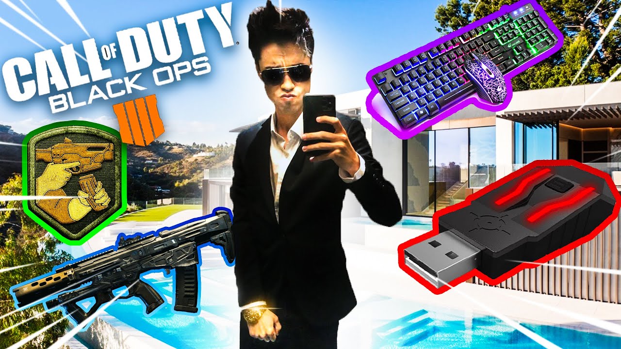 COD BO4 Funny Xim Apex 1v1😱