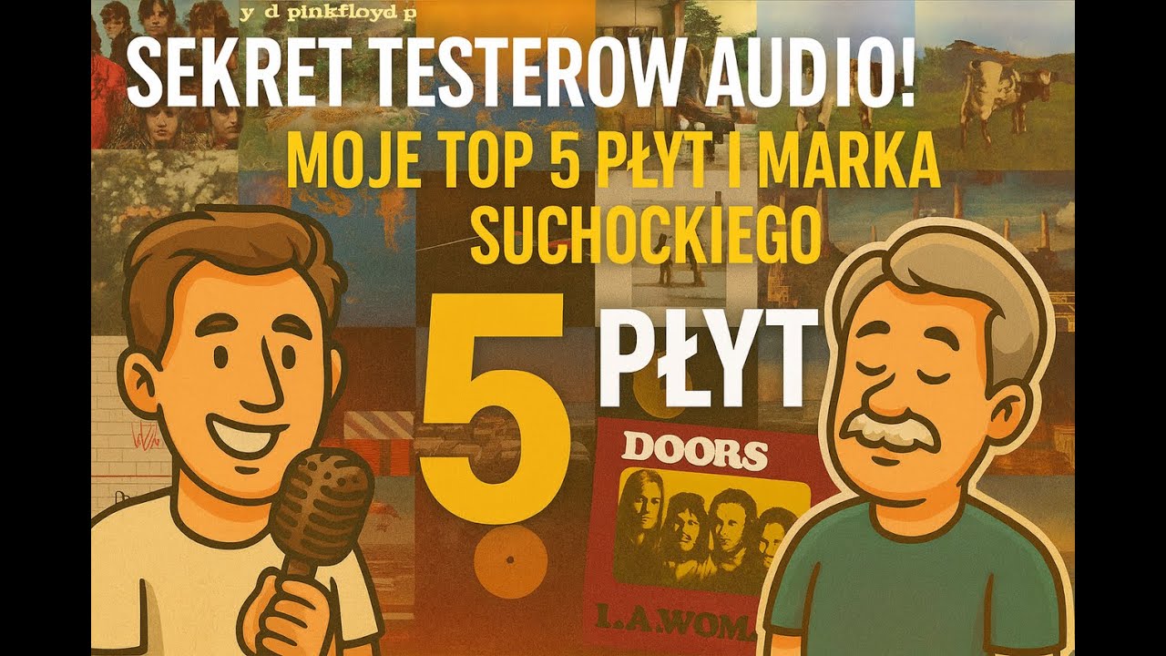 🔥 SEKRET Tester&oacute;w AUDIO! Moje TOP 5 Płyt i Marka Suchockiego (Hi-Fi Class) do Recenzowania Sprzętu!