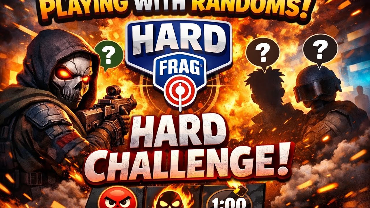 Take a difficult and cray chaalaenge in frag 🔥#frag 