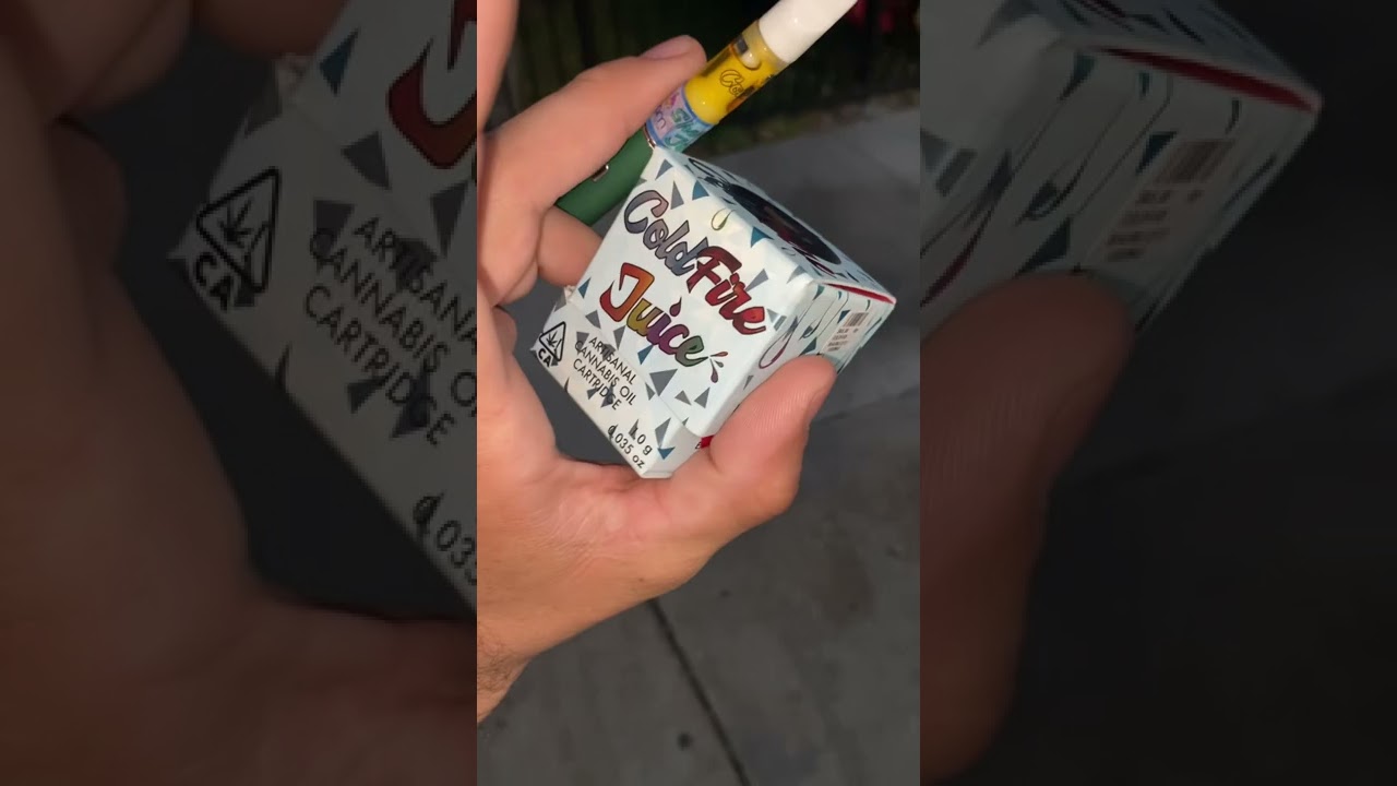 Cold Fire Extracts Sharklotti Cured Resin Vape Cartridge Review