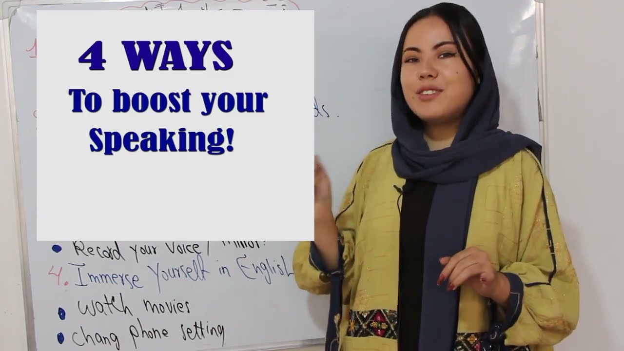 تقویت مکالمه انگلیسی!/انگلیسی صحبت کن فقط با این 4 روش!😎