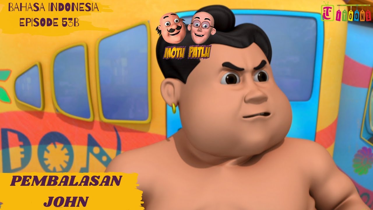 Motu Patlu Series Eps 53B Full Versi - Pembalasan Jhon  | Animasi Anak | Itoonz