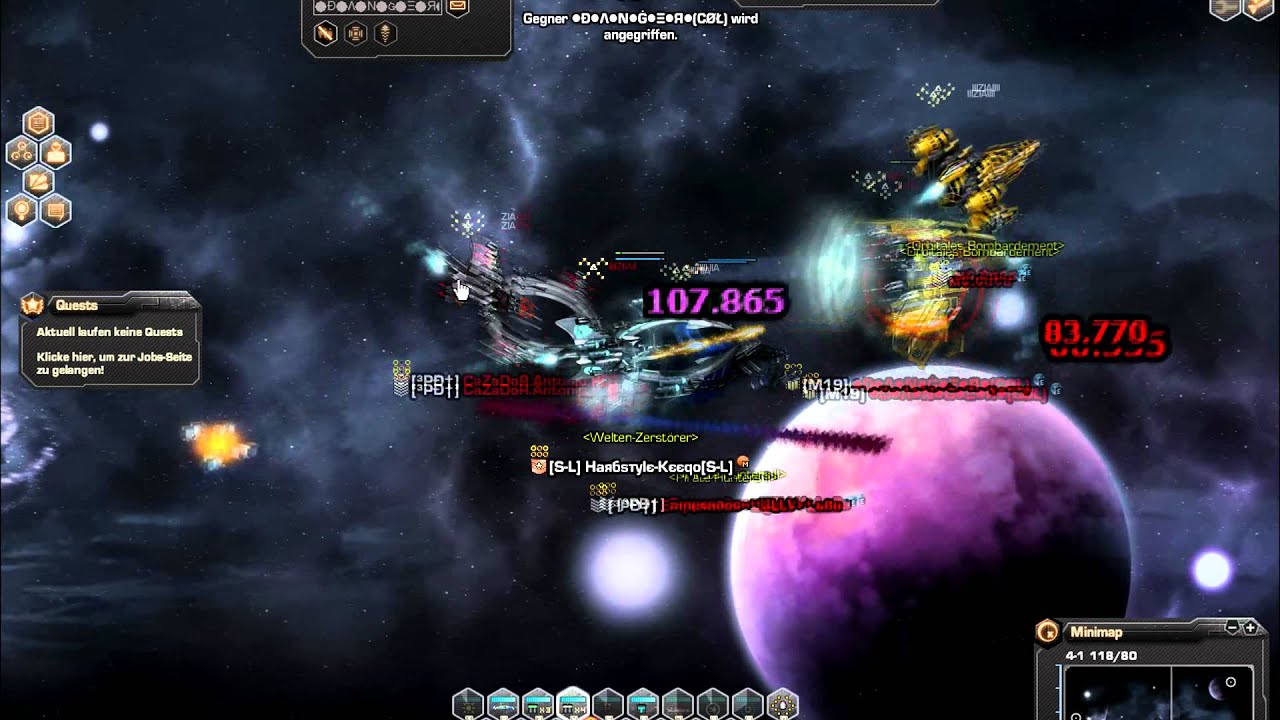 Darkorbit - Happy Birthday Stefan &hearts; [35 LF-4 LvL 16][Full Damage]