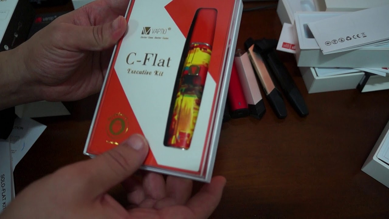 Vaptio Spin-It, C-Flat Executive, Solo-Flat Unboxing Review - Just Spin IT!