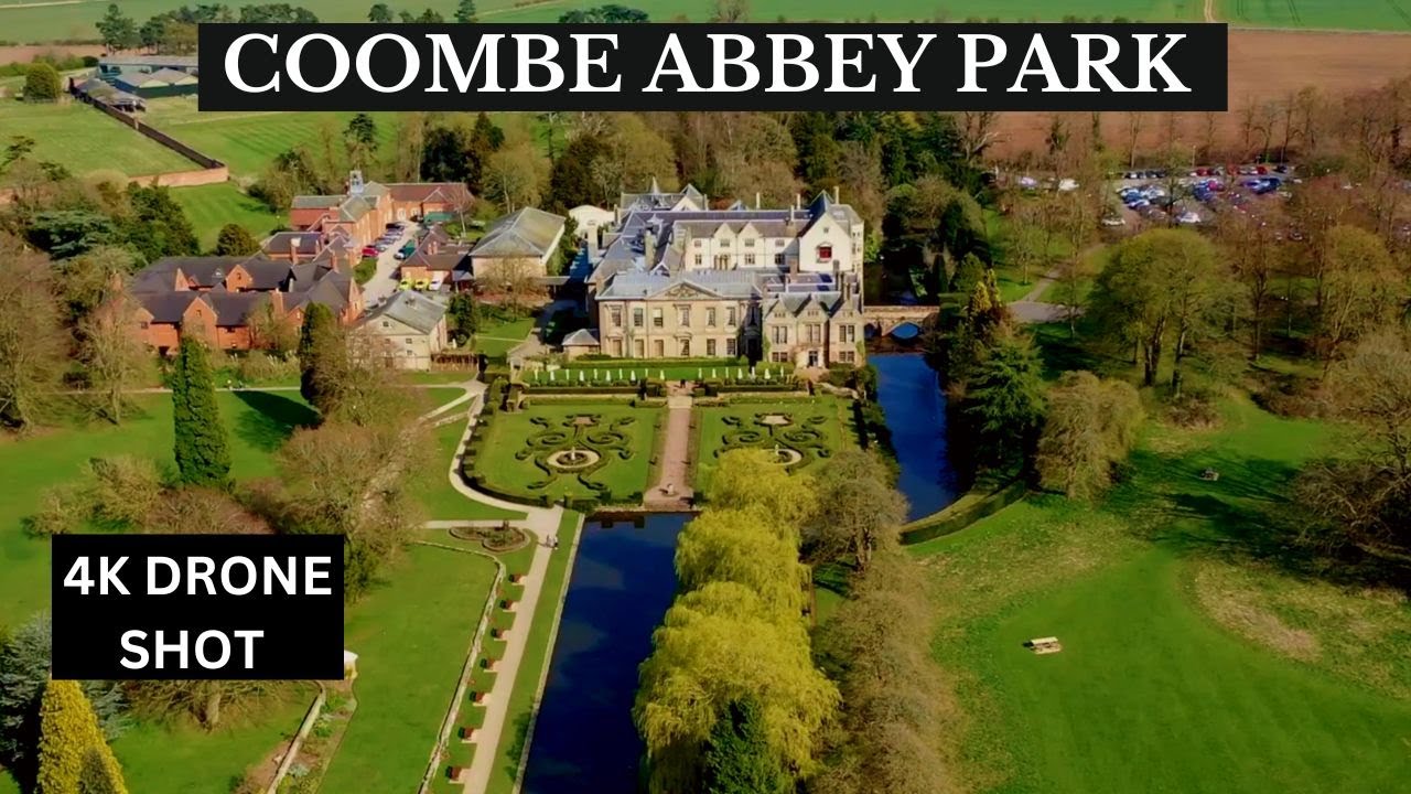 Coombe Abbey Park - 4K Drone Shot