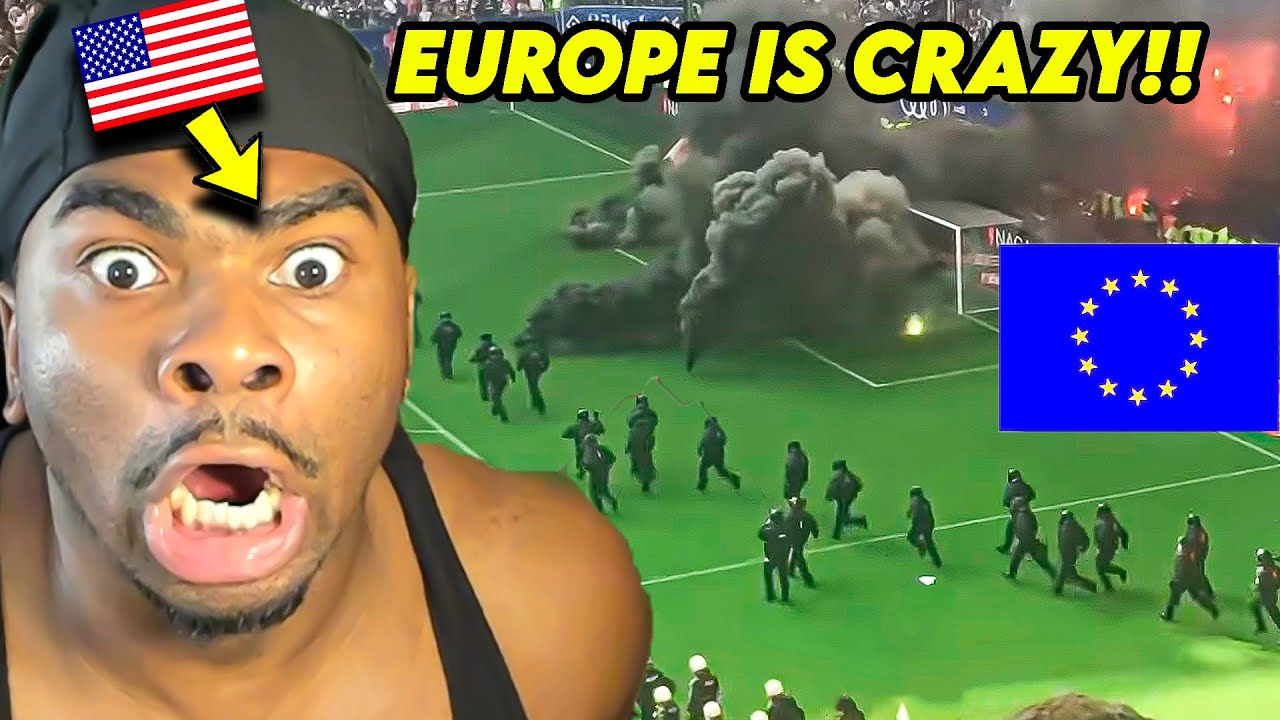 Dumb American Reacts to The Most INSANE German Football Fans & Ultras