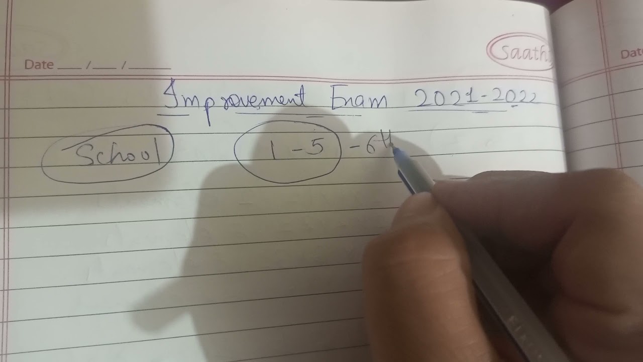 CBSE Improvement Exam 2021-2022 : improvement exam cbse board class 12