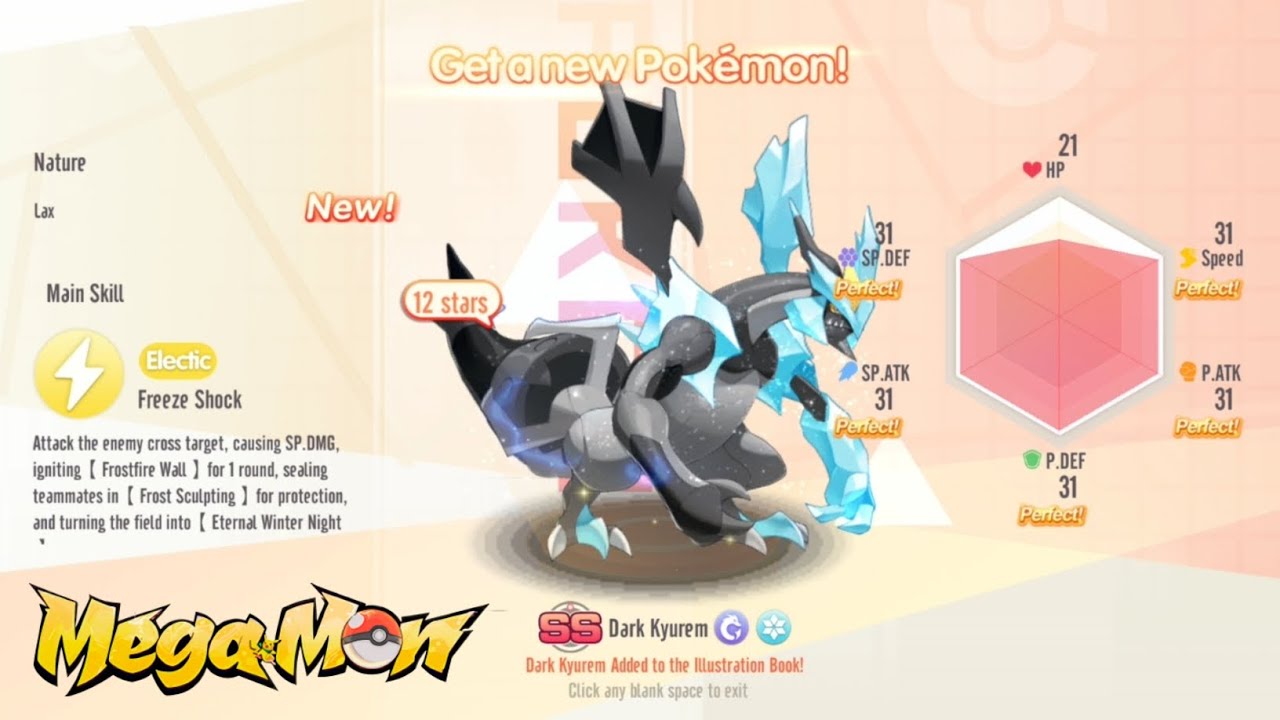 Day 12‼️Black Kyurium | Battle Bond🧬Evolution | MegaMon Global | Best Pokemon Game | POKE GAMER07 |
