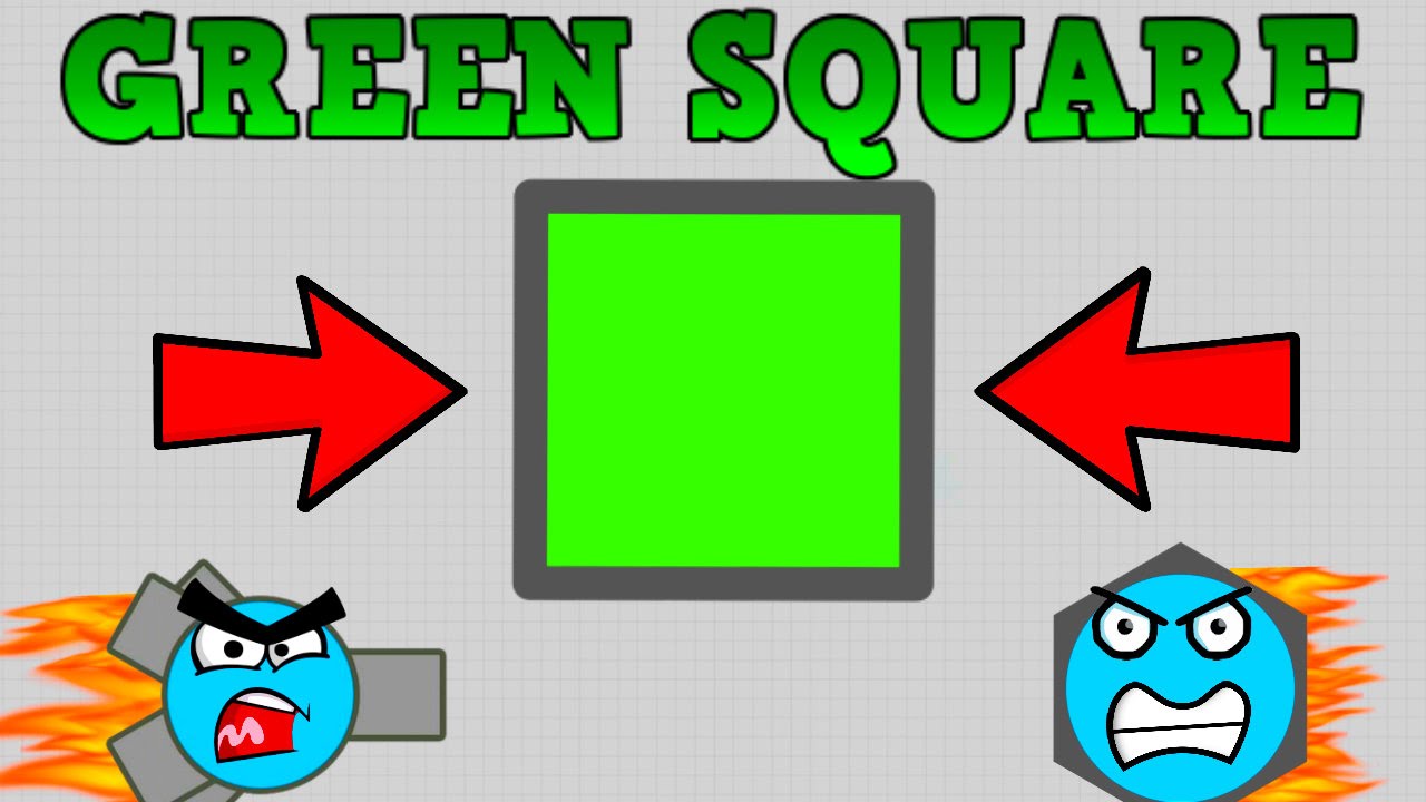 DIEP.IO GREEN SQUARE FOUND!! // How To Defeat Boosters & Smashers