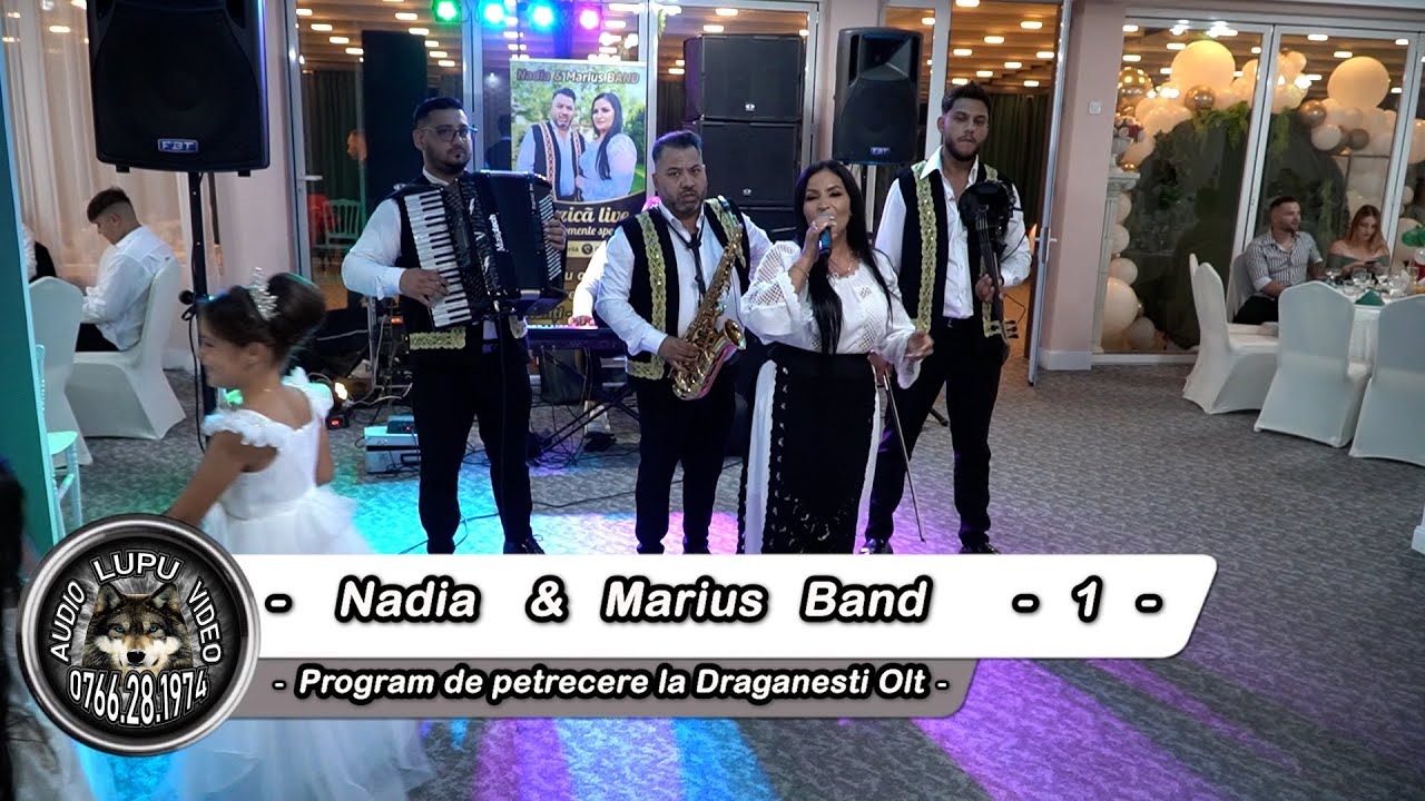 Nadia & Marius Band - 1 - Program de petrecere la Draganesti Olt - 2024