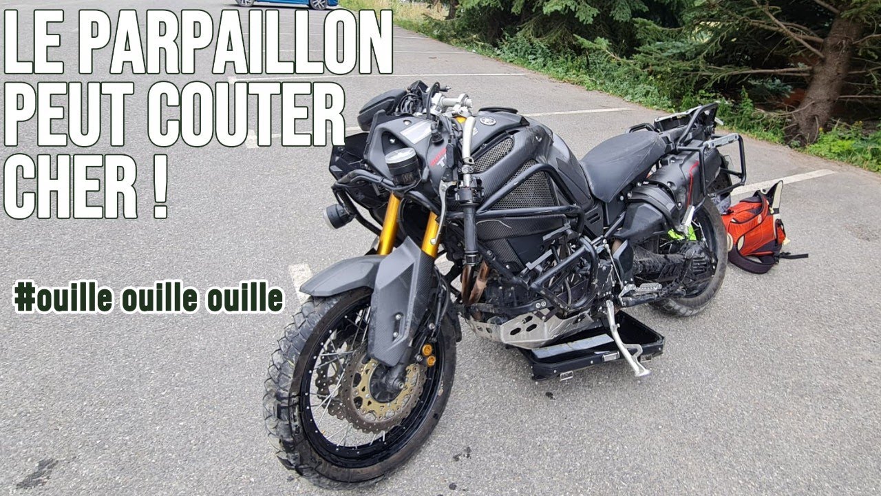 Road Trip Catastrophique :  Yamaha Super Ténéré 1200 épave au Tunnel du Parpaillon !