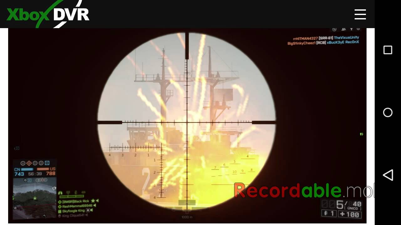 BF4: (SSR-61)  headshot .1528mt Paracel Storm. 1.528 mt