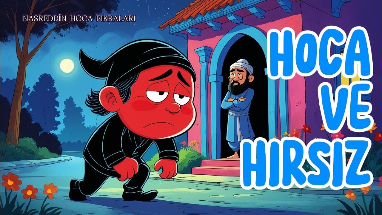 Hoca Ve Hırsız - Nasreddin Hoca Fıkraları - Nasreddin Hoca Hikayeleri - Masal Hikaye fıkra