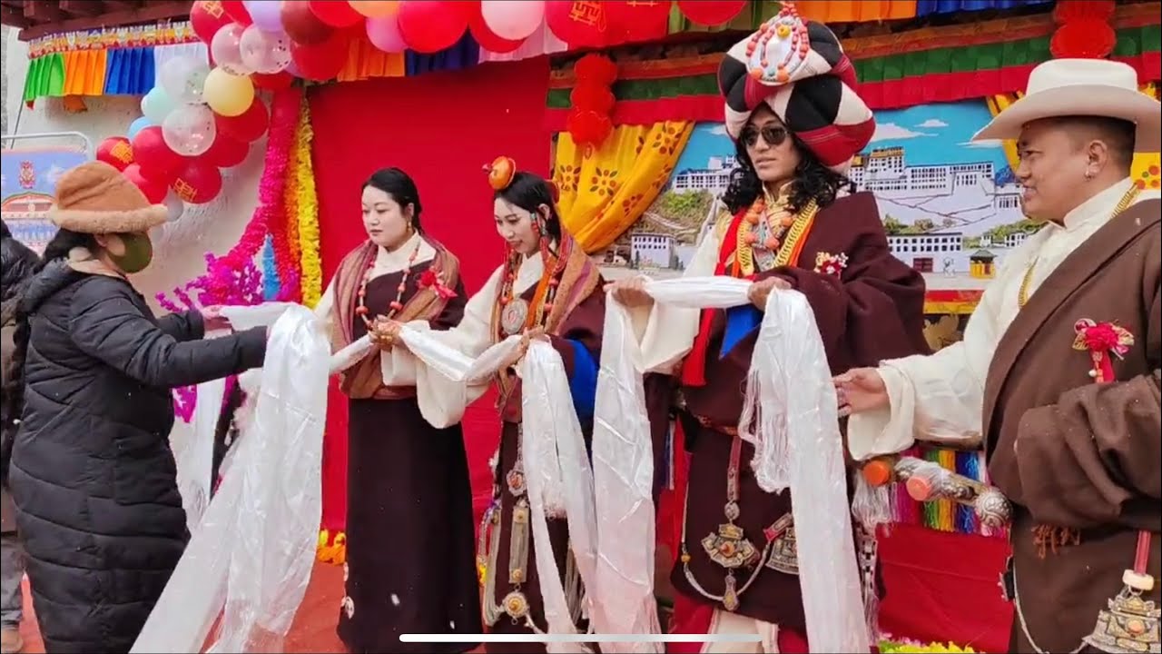 Tibetan wedding ceremonies in Tibet || 2025| Tenzin Dasel and sangye