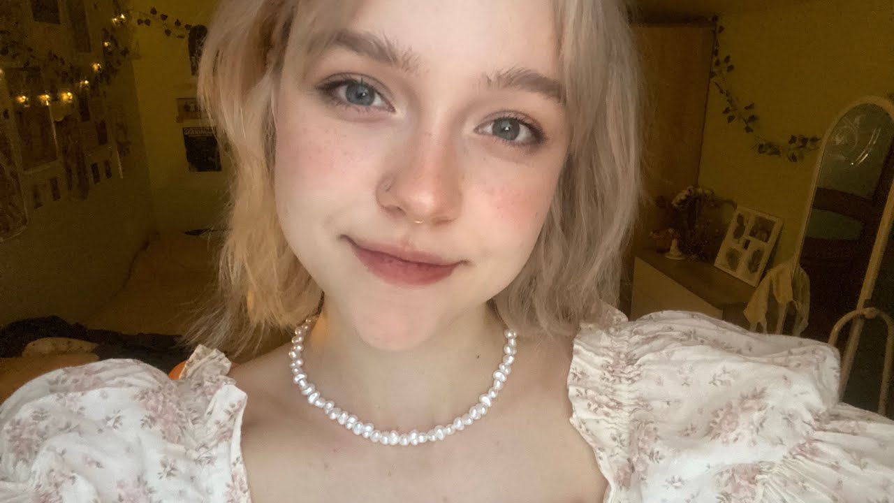 ASMR ~ face massage & few affirmations 🫶🏻