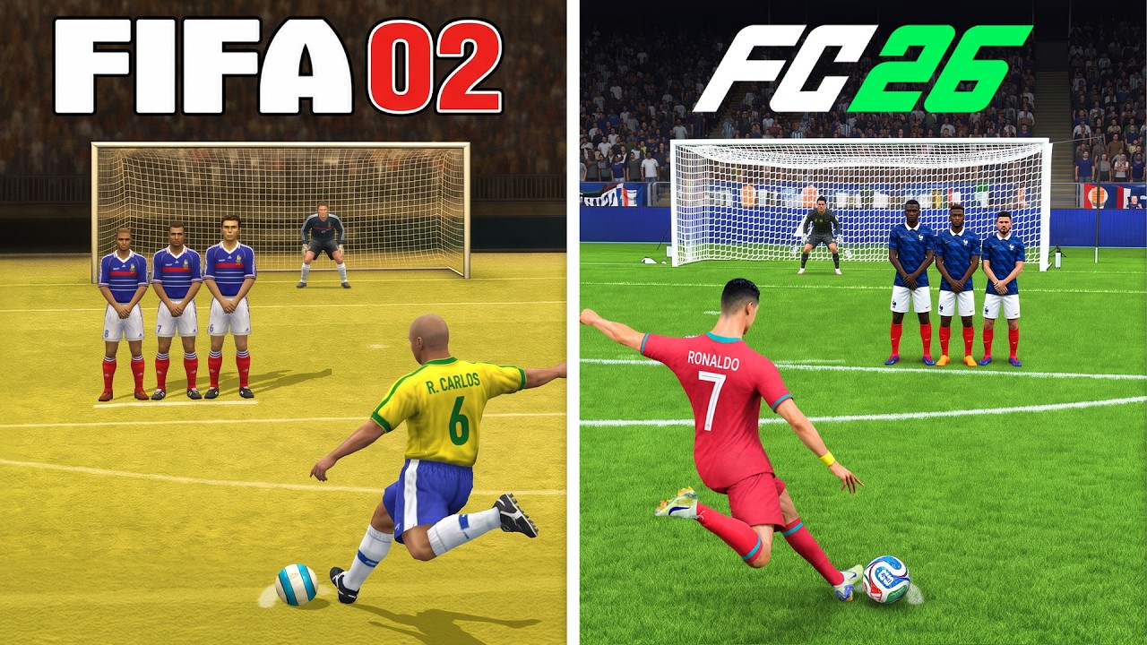 Scoring 1 Free Kick Goal in Every FIFA