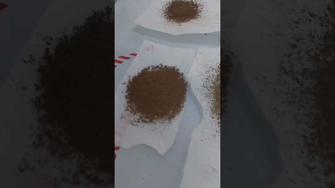 cannabis hemp extraction with ice water seiving of Thai Stick 