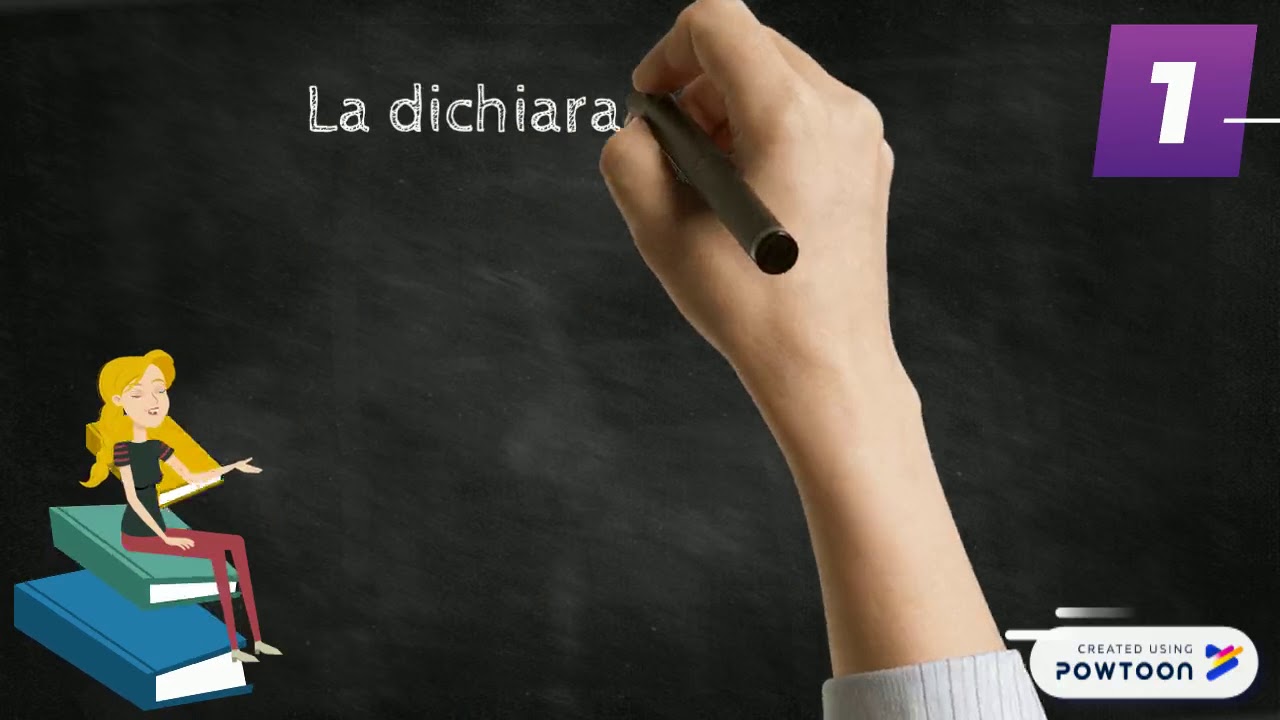 La proposizione subordinata dichiarativa