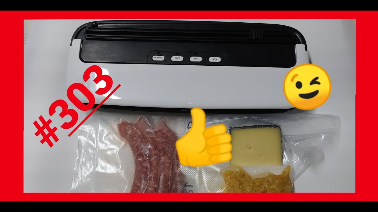 🔴  Aldi QUIGG Envasadora al vacío Español. Como conservar alimentos al vacío💖👍.