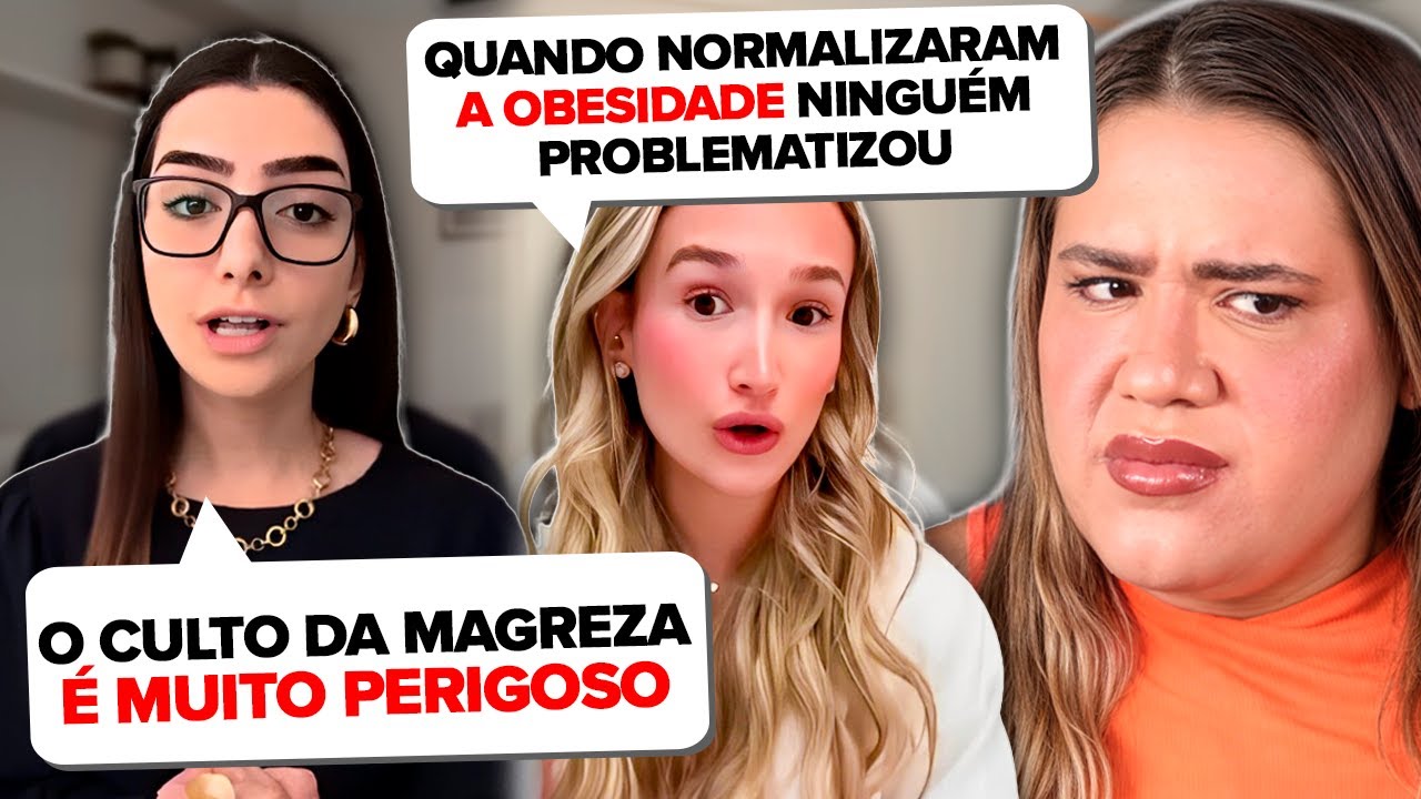 AGORA A MODA É SER MAGRA????