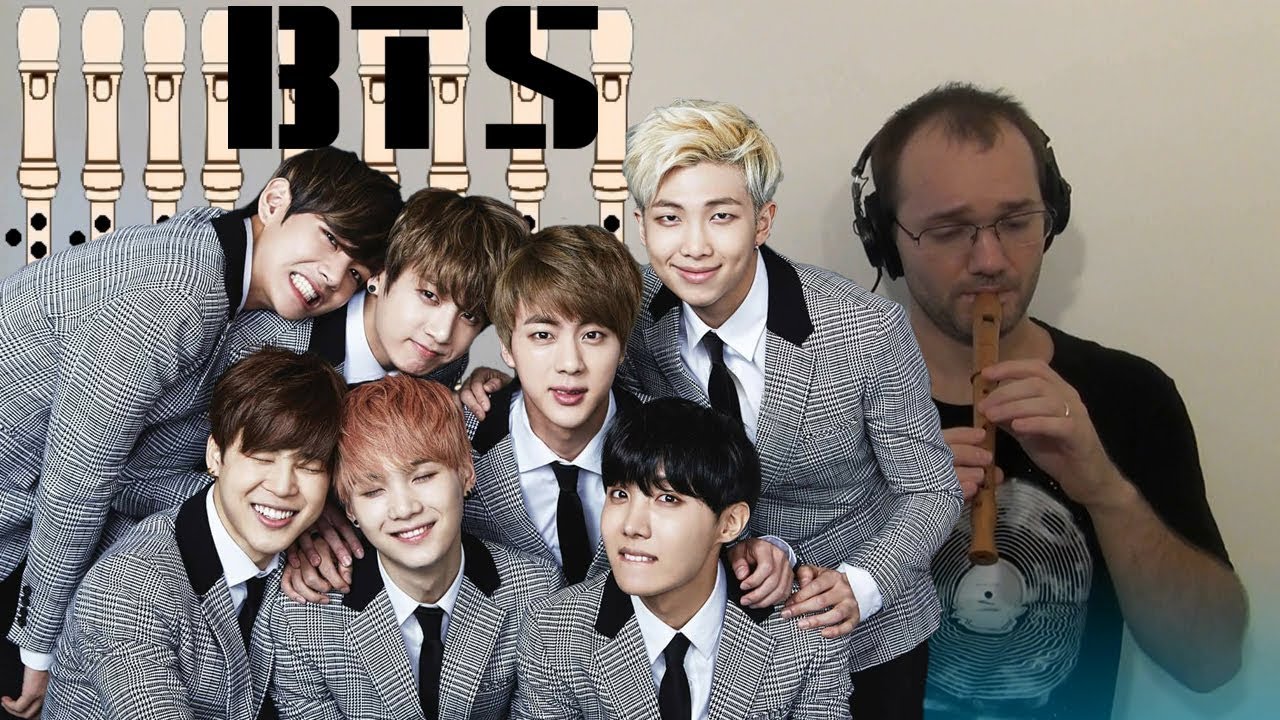 BTS - Blood Sweat and Tears - K Pop - Para flauta dulce -  Cover con notas