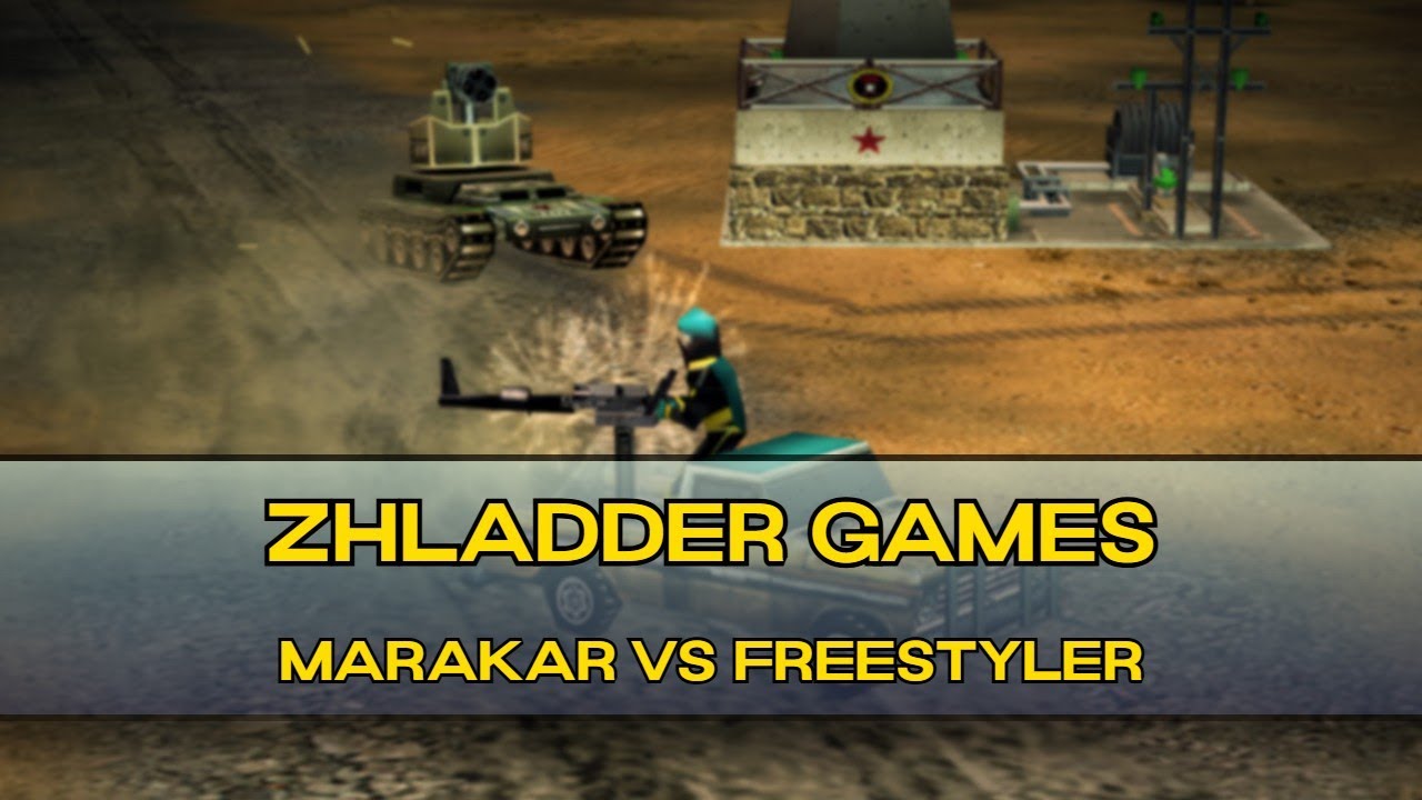 C&C Generals Zero Hour ZHLadder Sets #62: Marakar vs Freestyler