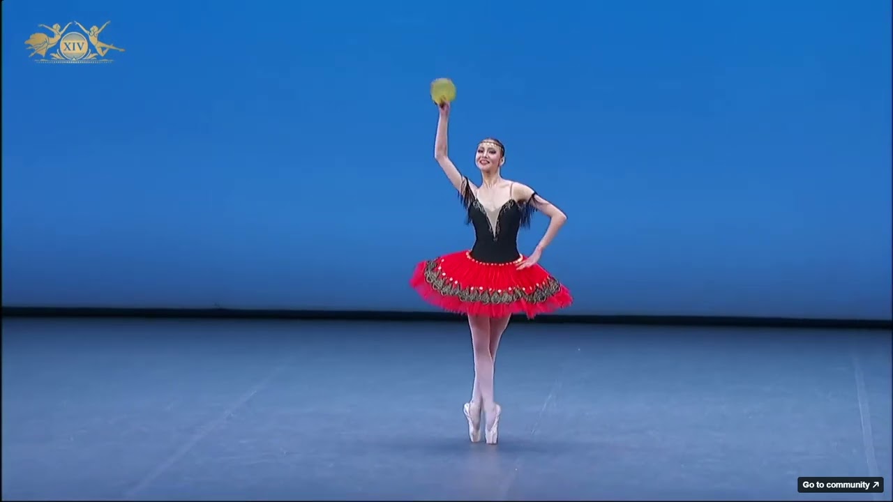 Malika Yelchibaeva (Kazakhstan)- Esmeralda Variation | XIV Moscow Ballet Competition, Senior Round 1