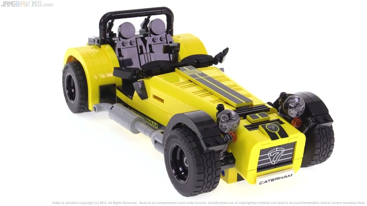 🔄 LEGO Ideas 2016 Caterham Seven review! 21307 re upload