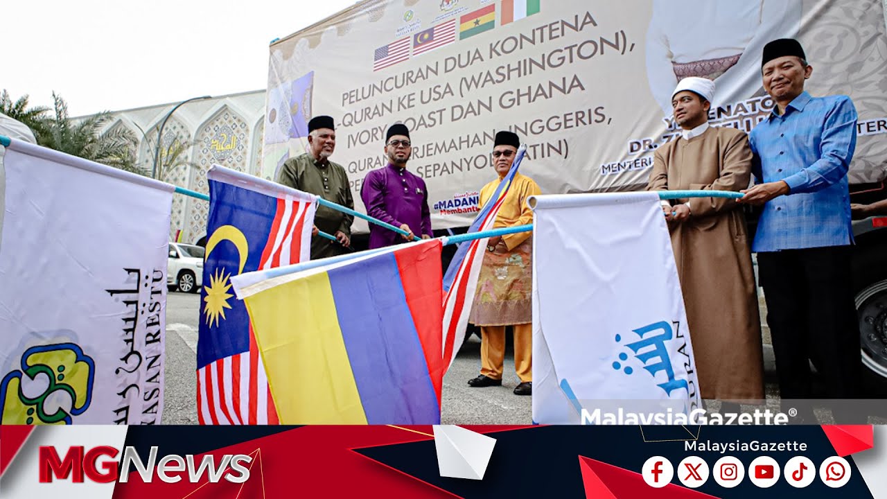 Malaysia Lancar Penghantaran 40,000 Naskhah Al-Quran Ke Empat Negara