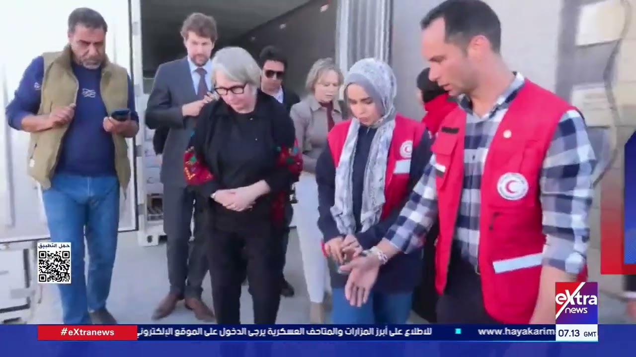 تفاصيل زيارة وفد سويدي -  فنلندي لمعبر رفح
