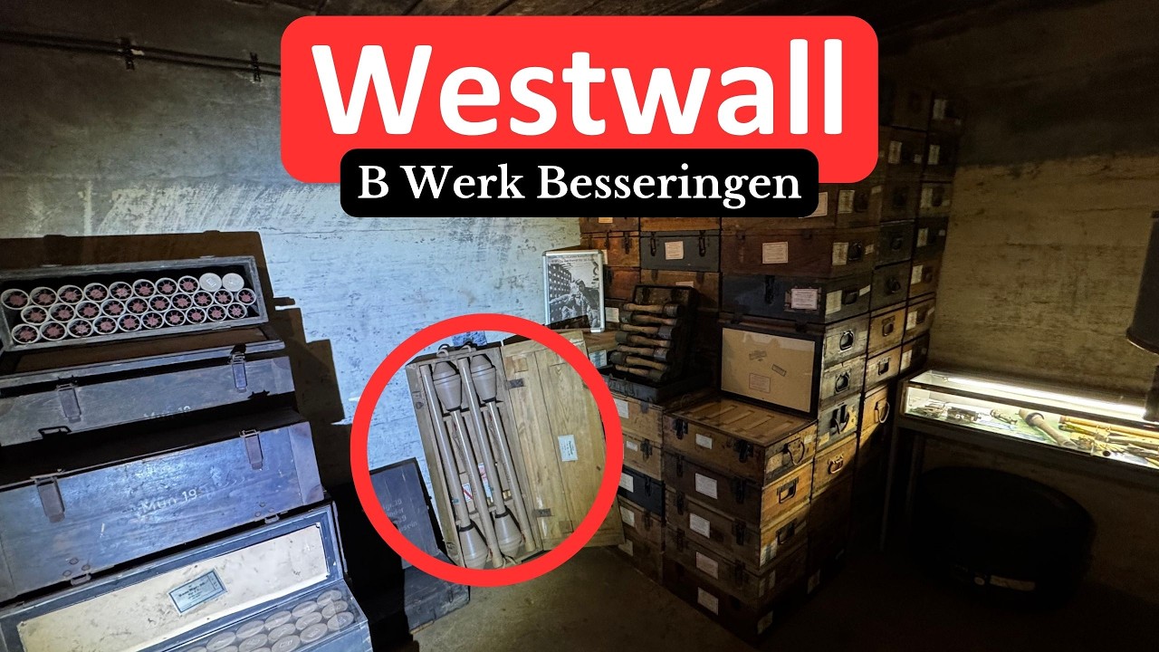 B-Werk Besseringen - Baudenkmal des Westwalles und Mahnmal des Krieges - Teil 2/2