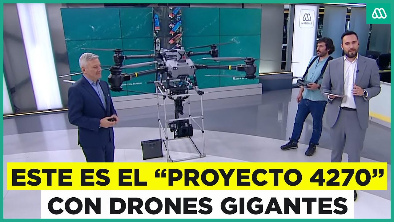 Drones gigantes: Banco de Chile presenta 