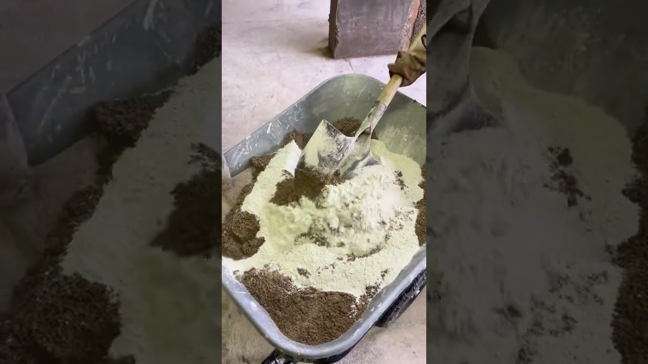 La fabrication d&rsquo;un mortier &agrave; base de chaux blanche