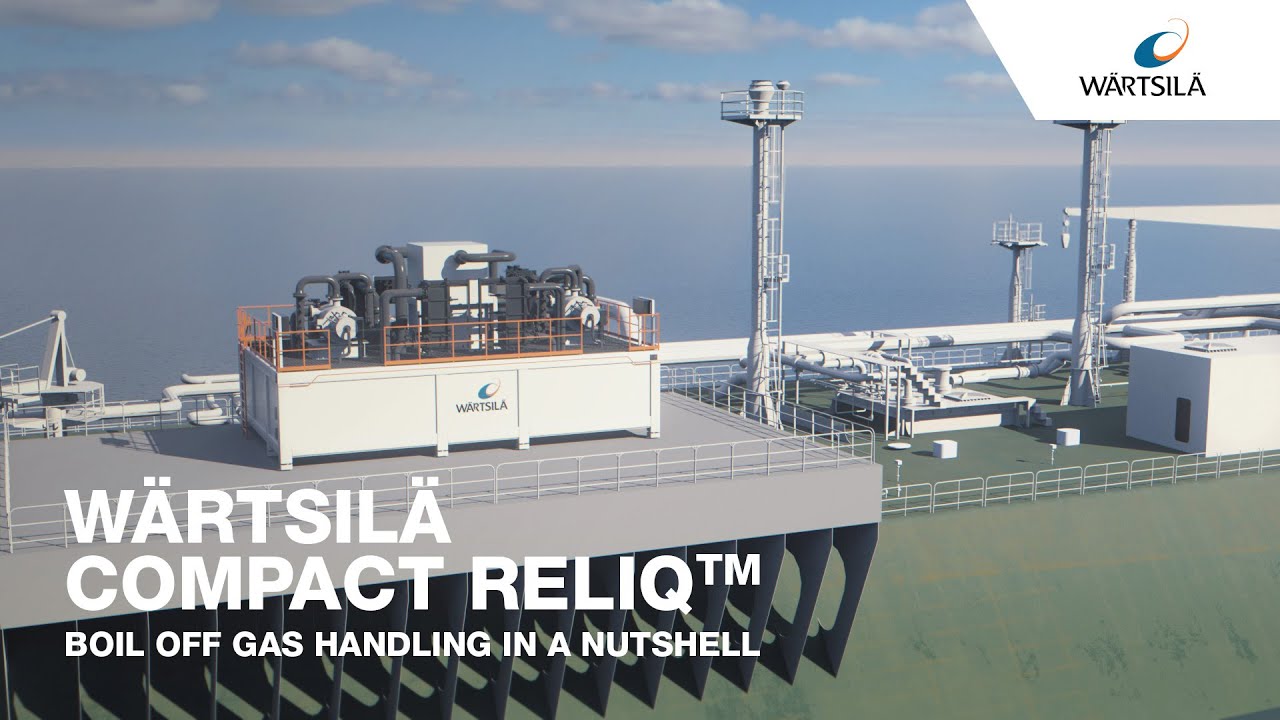 Wärtsilä Compact Reliq™ - BOG Reliquefaction in a nutshell | Wärtsilä