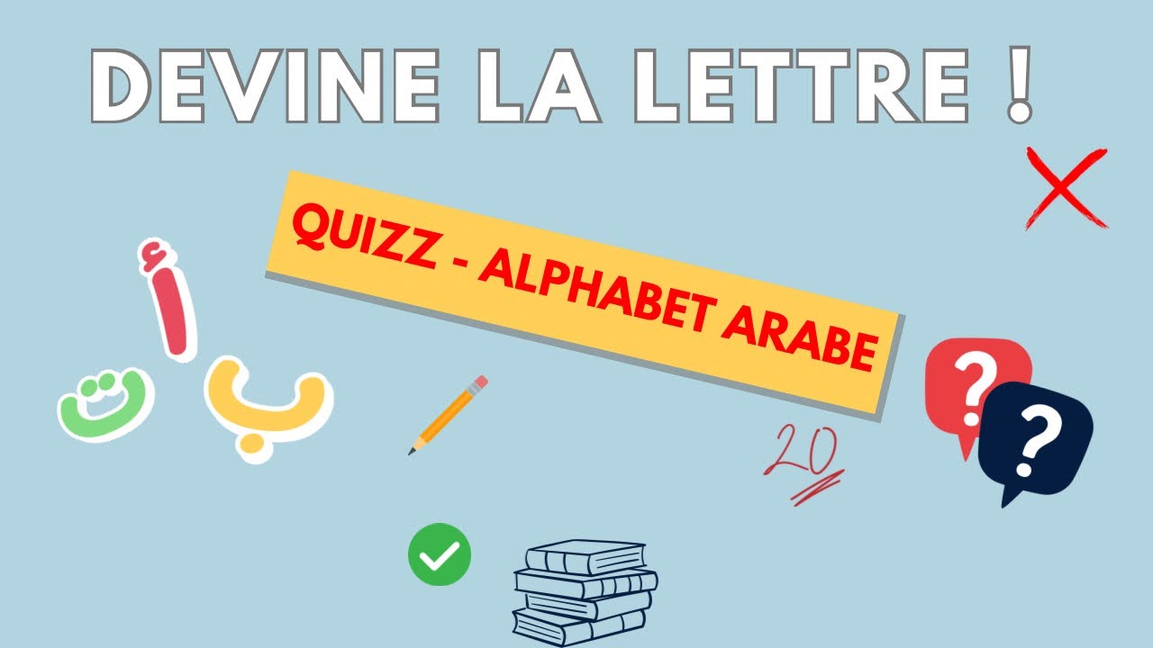 Quizz Alphabet Arabe - Apprenez à lire l’arabe