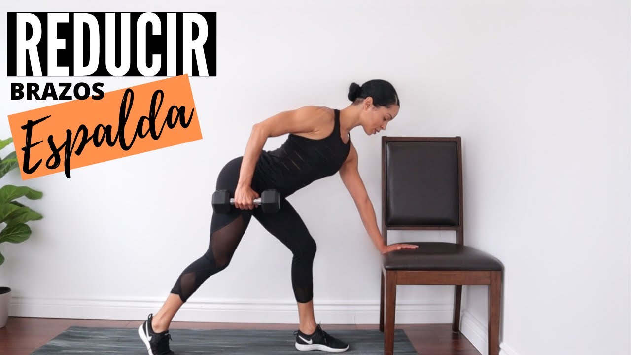 EJERCICIOS PARA BRAZOS Y ESPALDA EN CASA | Como reducir espalda y tonificar brazos | Fitness by Vivi