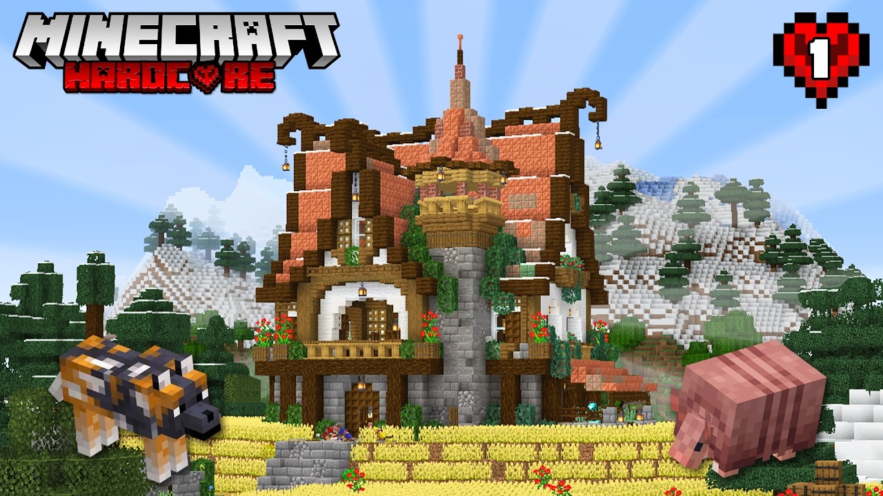 Идеальное начало! — Minecraft Hardcore — 1.21 Let's Play | Эпизод 1