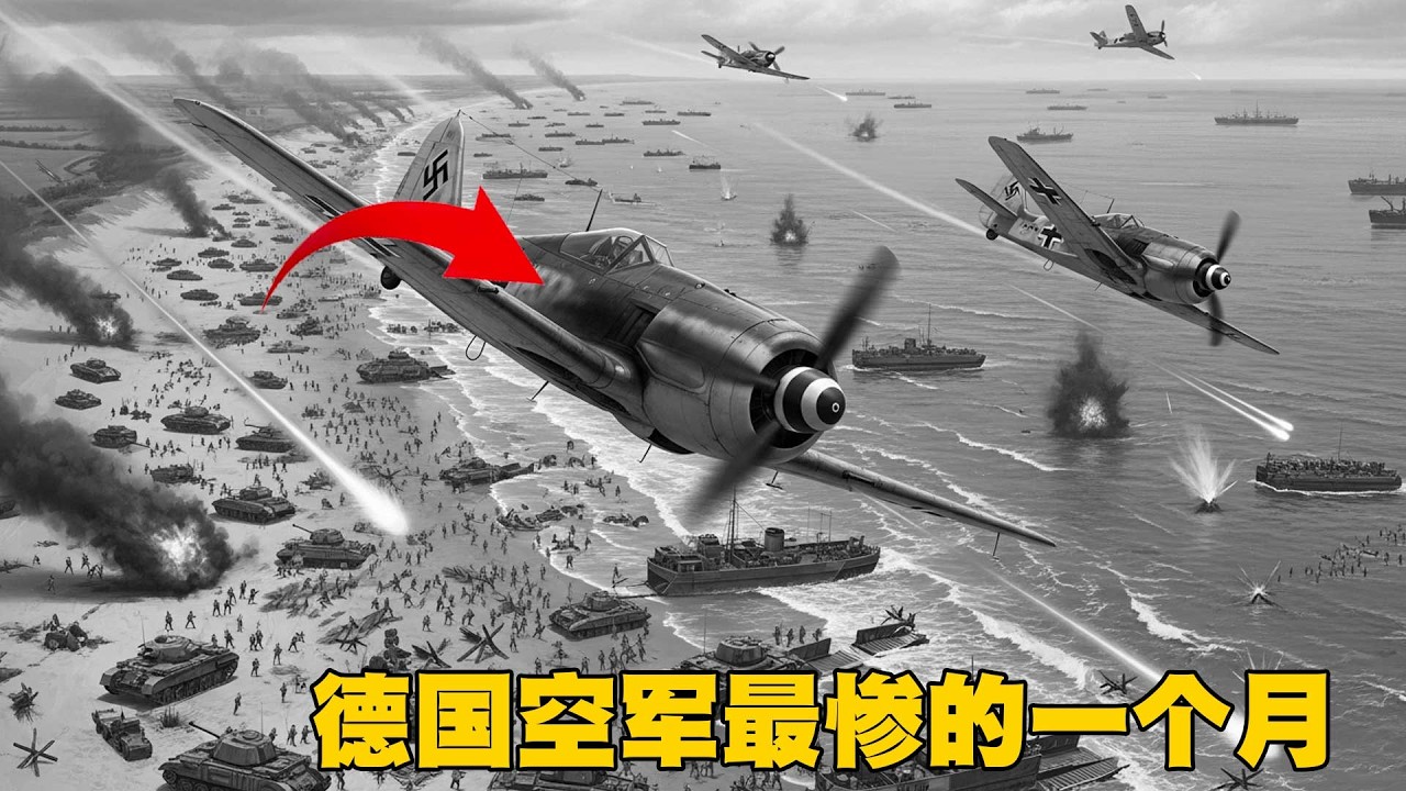 德國空軍最慘重的一個月：1944年有1,000名飛行員喪生