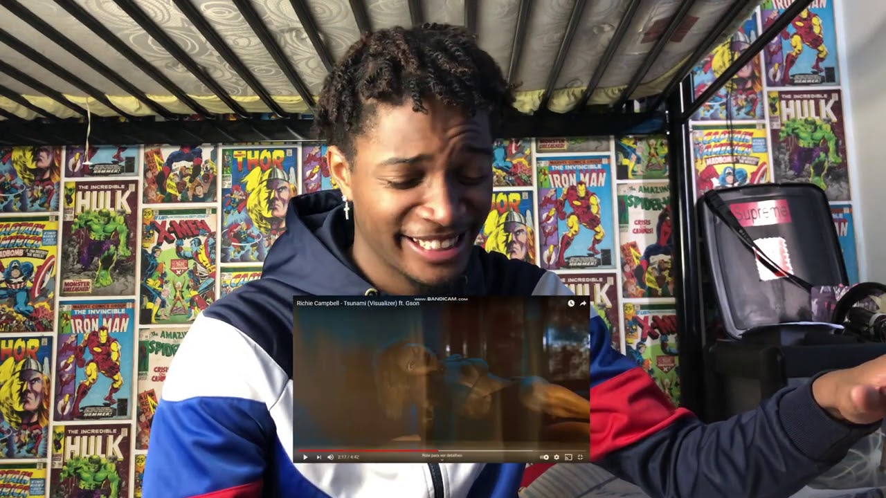 Richie Campbell - Tsunami ft. Gson [React] 🇵🇹 Por essa nem o futuro esperava 😩❤️‍🔥