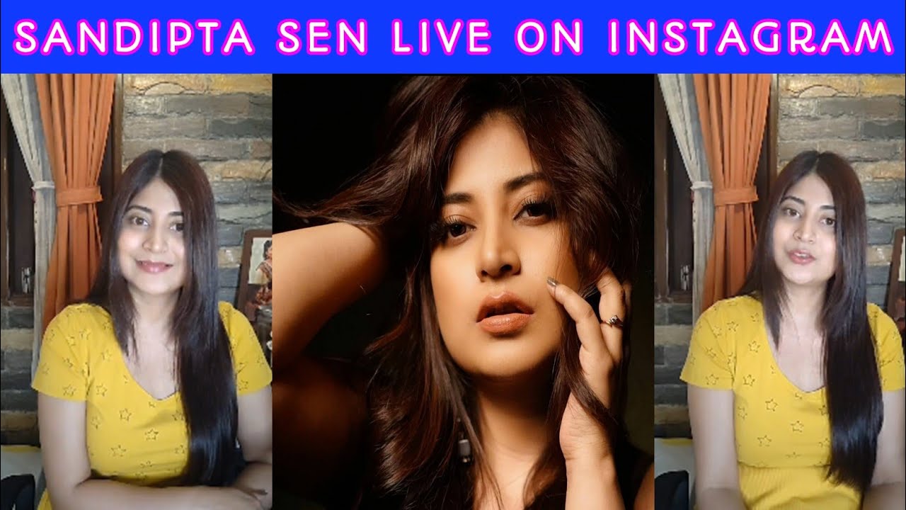 SANDIPTA SEN LIVE ADDA ON INSTAGRAM ।। BENGALI MOVIE  AND SERIAL ACTRESS SANDIPATA LIVE ADDA ।।