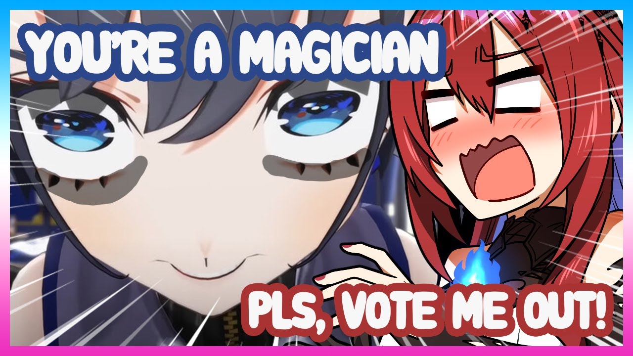 Liz Wins the Round After Being Bullied by Gigi and Kronii 【AMONG US】