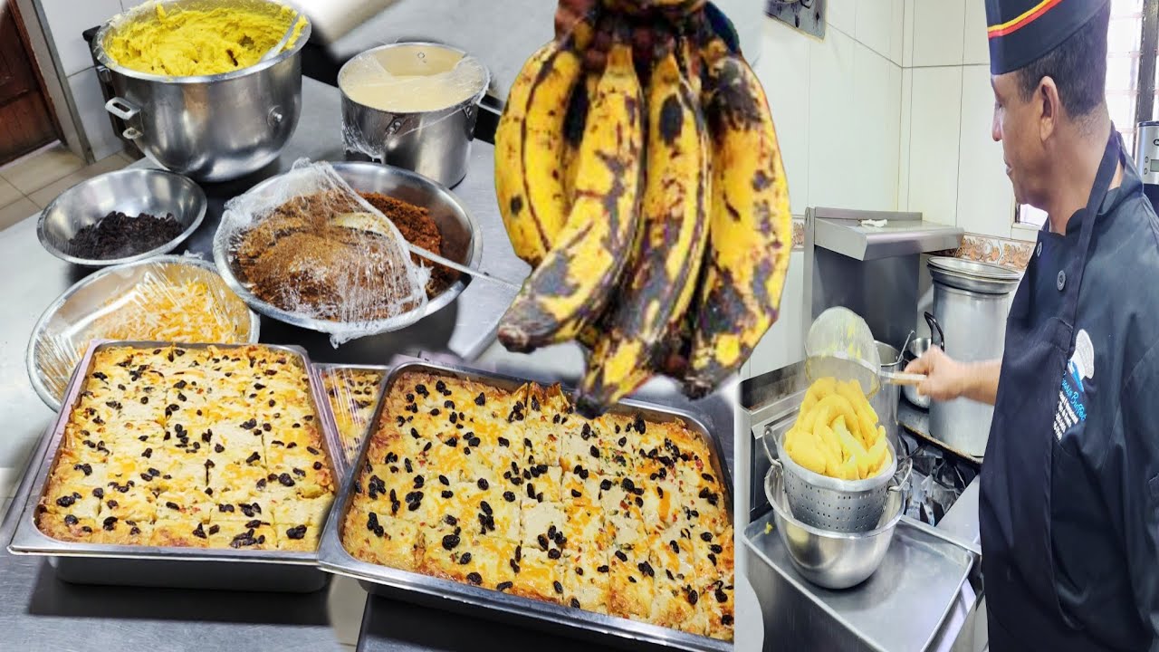 Como Hacer Pastel&oacute;n de Pl&aacute;tano Maduro, La Cocina de Cesarin Oficial