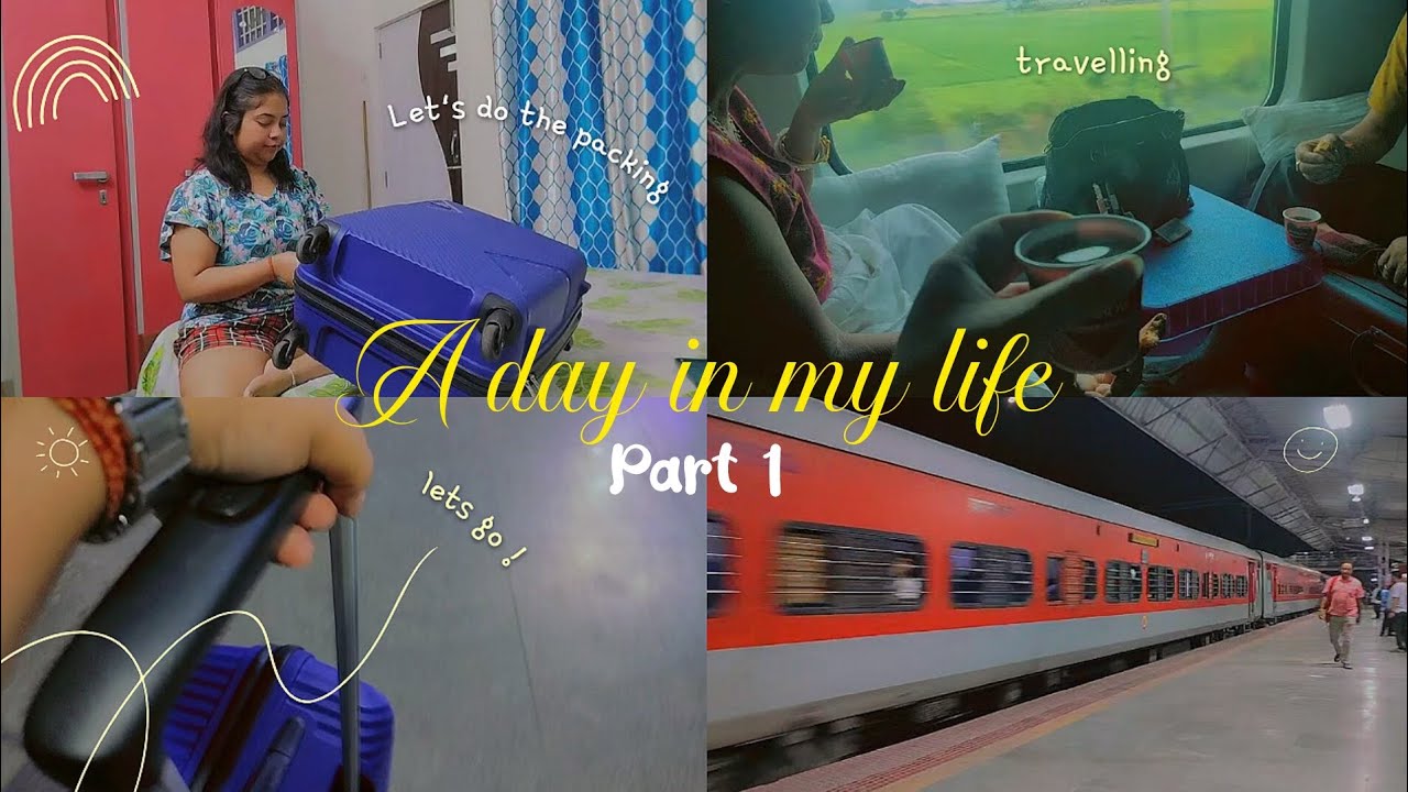 Day in my life || Aesthetic Indian Vlog 🍀|| Travelling for some really great news 💌 #vlog