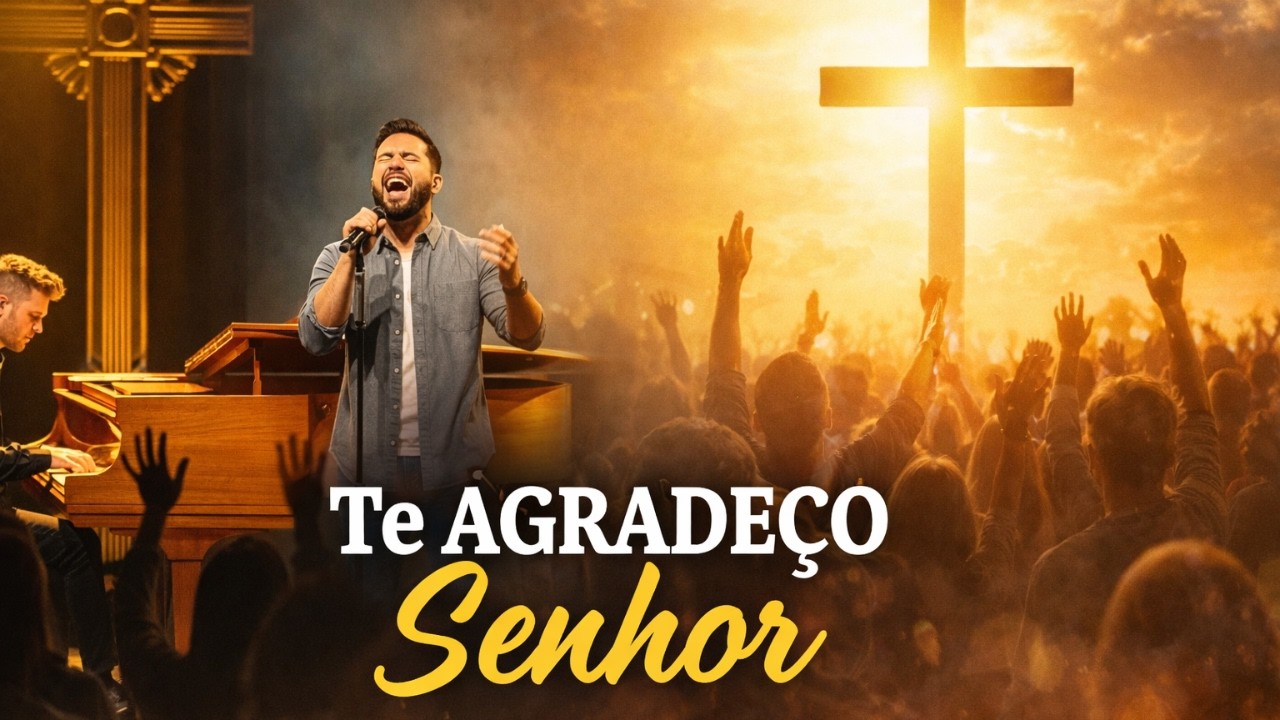 Te Agradeço Senhor | Gospel de Gratidão/Louvor que Toca o Coração/Adoração Profunda/Presença de Deus
