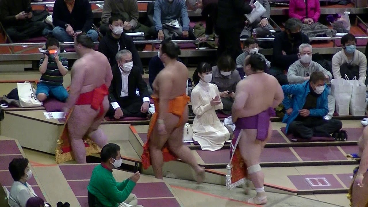 令和3年 大相撲１月場所 幕内土俵入り