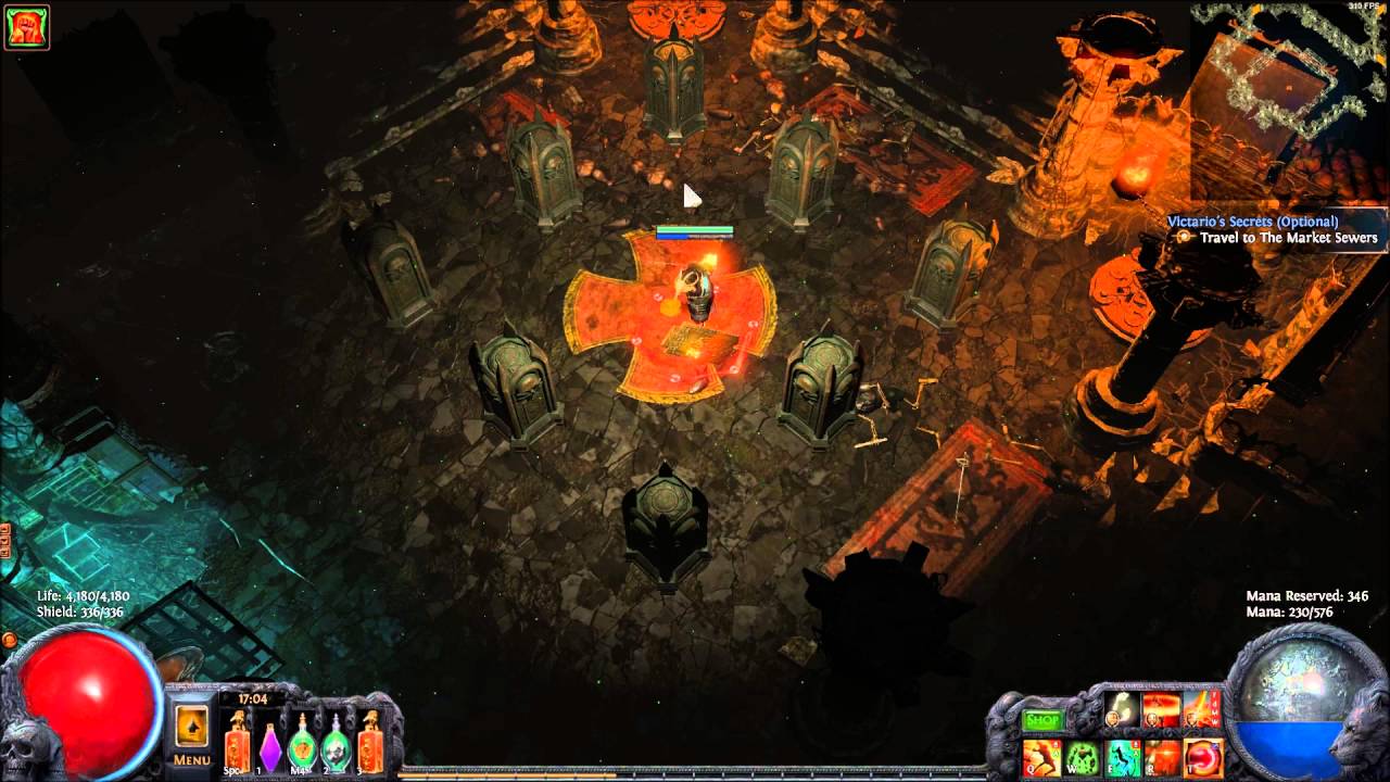 Solution to Labyrinth Puzzle in Path of Exile