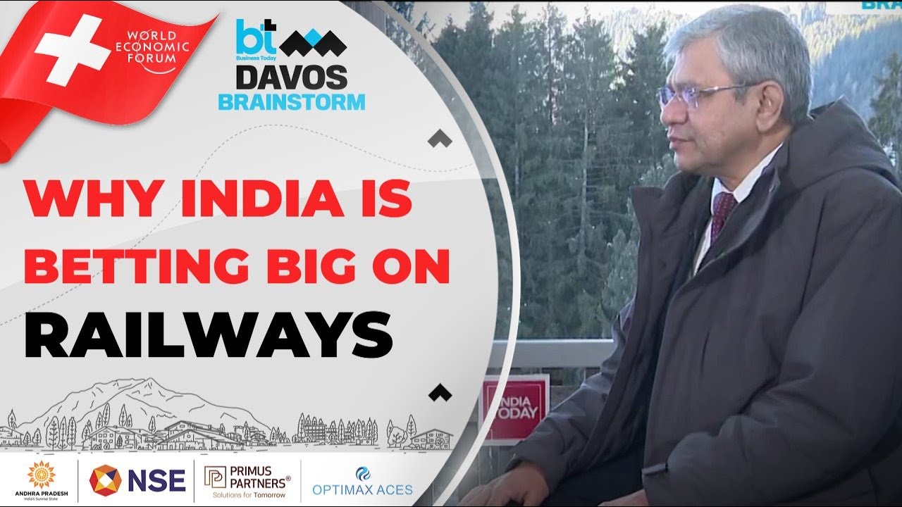 Why Railways Are Central To India&rsquo;s Growth And Climate Strategy | Ashwini Vaishnaw At Davos 2026