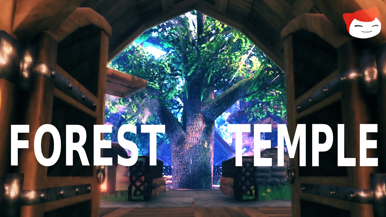 Highlighting Nature / Valheim How-to Build Guide [Forest Temple]